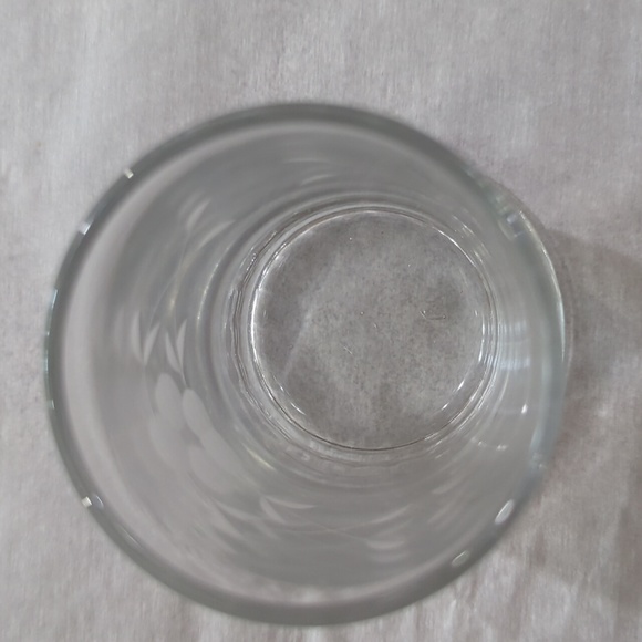 Small etched glass cigarette holder , Spooner, vase - Picture 3 of 6